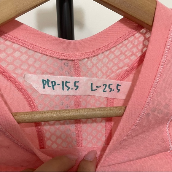Lululemon Digni Tee Long Sleeve Coral Pink Size 2-4? - Picture 5 of 11
